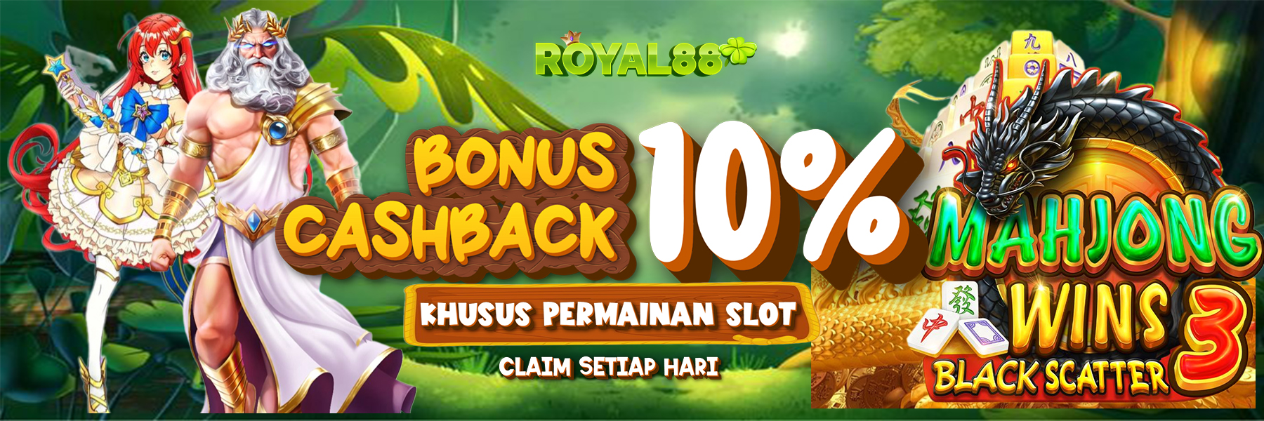 EVENT BONUS CASHBACK 10%