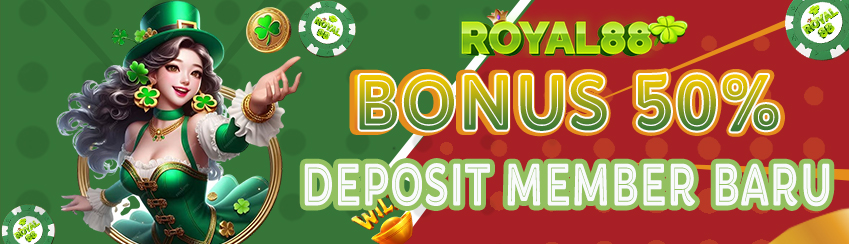 WELCOME BONUS 50% NEW MEMBER 