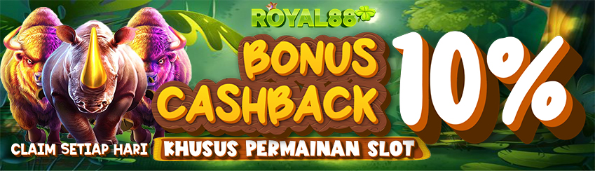 EVENT BONUS CASHBACK 10%
