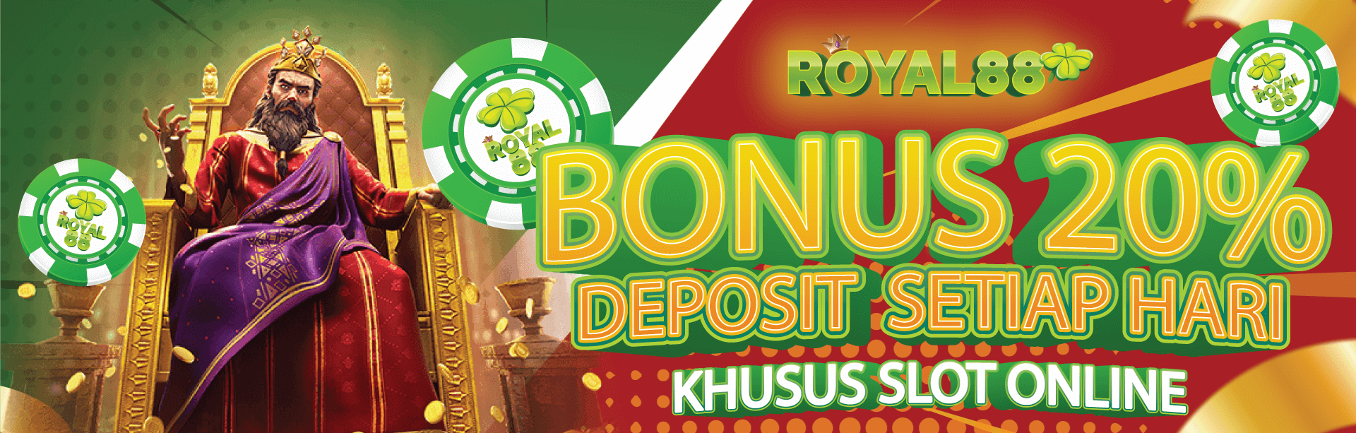 BONUS HARIAN SLOT 20%