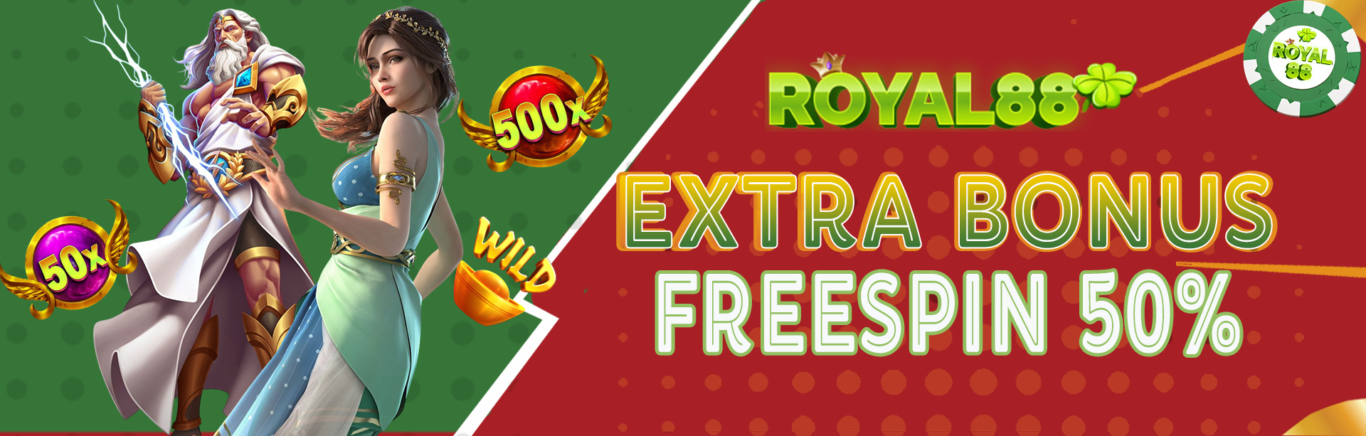 Extra Bonus Freespin 50%