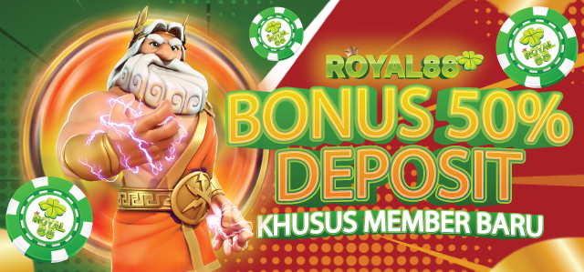 Welcome Royal88 Bonus 50%