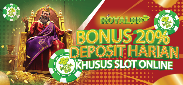 BONUS HARIAN SLOT 20%