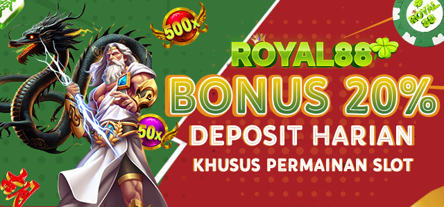 BONUS HARIAN SLOT 20%