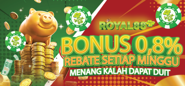 Bonus Rollingan /Rebate 0.8%